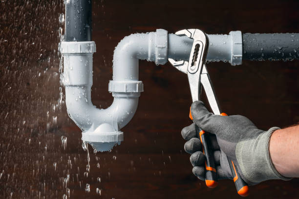 Professional Drain Cleaning technician working in New Vienna, OH
